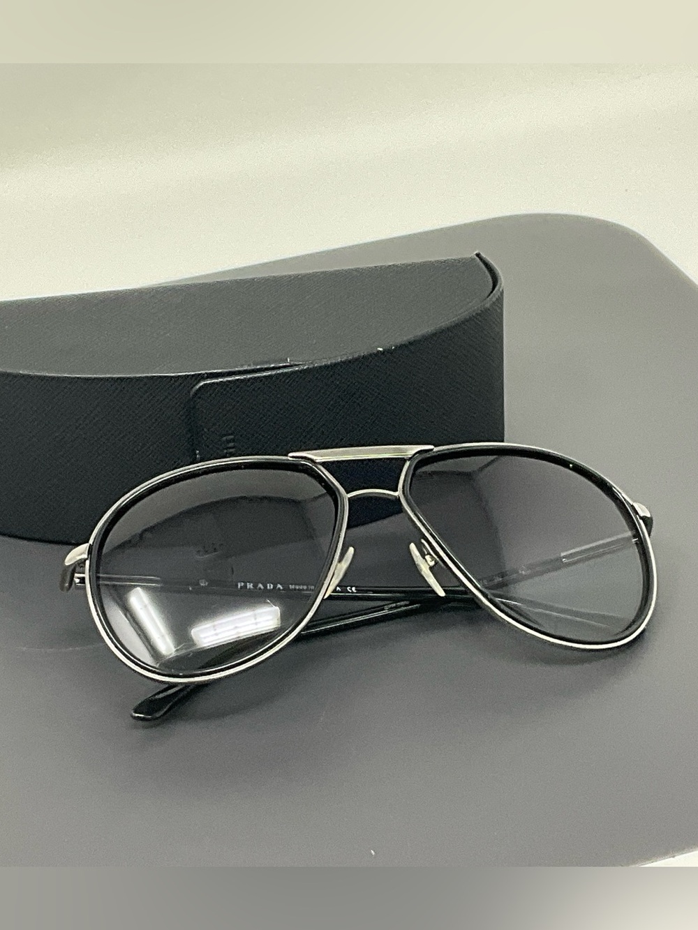 Prada Aviator Sunglasses SPR 56M made in italy